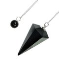 Black Tourmaline Crystal Pendulum