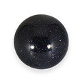 Blue Goldstone Crystal Sphere ~25mm