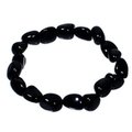 Capricorn Birthstone Bracelet - Black Obsidian