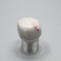 Cinnabar in Quartz Tumblestone ~23mm