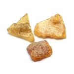 Colombian Amber Healing Crystal - Pack of 3