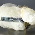 Indicolite (Blue Tourmaline) Quartz Crystal ~80mm