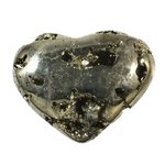Iron Pyrite Heart  ~53mm