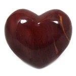 Mookaite Crystal Heart - Red ~45mm