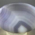 Natural Banded Agate Palmstone (Extra Grade) ~70x50mm