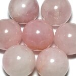 Rose Quartz Crystal Sphere ~25mm