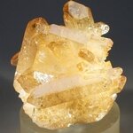 SUNNY Tangerine Aura Quartz Healing Crystal ~39mm