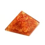 Tangerine Quartz Orgonite ~50mm