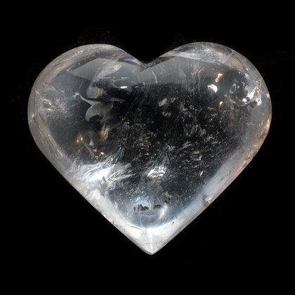 Beautiful Quartz Polished Heart ~65mm