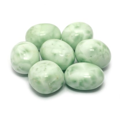 Snowflake Jade Tumble Stone (25-30mm)
