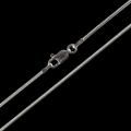 925 Silver Chain - Round Snake, Light Gauge