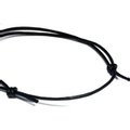 Black Adjustable Wax Cotton Cord