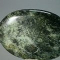 African Jade & Pyrite Palm Stone (Extra Grade) ~70mm