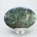 African Jade & Pyrite Palm Stone (Extra Grade) ~70x50mm