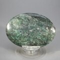 African Jade & Pyrite Palm Stone (Extra Grade) ~70x50mm