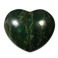 African Jade Crystal Heart ~45mm
