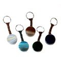 Agate Barrel Keyrings - Assorted