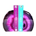 Agate Bookends ~13cm  Pink