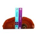 Agate Bookends ~20cm  Natural Brown/Red