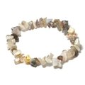 Agate Gemstone Chip Bracelet