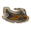 Agate Slice - Blue/Grey with Carnelian centre ~200mm