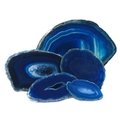 Agate Slice Blue