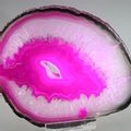 Agate Slice - Pink  ~120mm