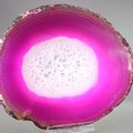 Agate Slice - Pink  ~122mm