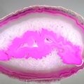 Agate Slice - Pink  ~130mm