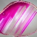 Agate Slice - Pink  ~130mm