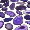 Agate Slice Purple