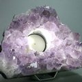 Amazing Amethyst Tea Light Candle Holder ~141mm