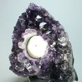 Amazing Amethyst Tea Light Candle Holder ~130mm