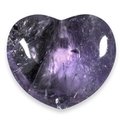 Amethyst Crystal Heart (Extra Grade) ~45mm