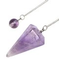 Amethyst Crystal Pendulum