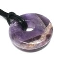 Amethyst Donut Necklace 'Peace'