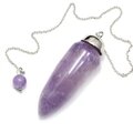 Amethyst Long Drop Pendulum