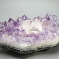 Amethyst Tea Light Candle Holder ~ 155mm
