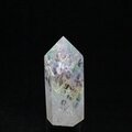 Angel Aura Fire & Ice Quartz Point ~57mm