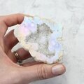 Angel Aura Quartz Geode ~83x60mm
