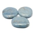 Angelite Flat Tumble Stone ~42-45mm