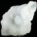 Apophyllite on Quartz Druze ~70mm