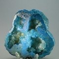 Aqua Aura Quartz Geode ~84mm