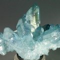 Aqua Aura Quartz Healing Crystal ~61mm