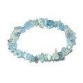 Aquamarine Gemstone Chip Bracelet