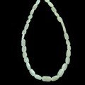 Aquamarine Gemstone Necklace with clasp - 17 inches