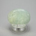 Aquamarine Polished Stone  ~41mm
