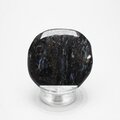 Arfvedsonite Polished Flat Tumblestone ~47mm
