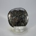 Arfvedsonite Polished Flat Tumblestone ~50mm