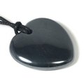 Aries Birthstone Necklace - Hematite Heart